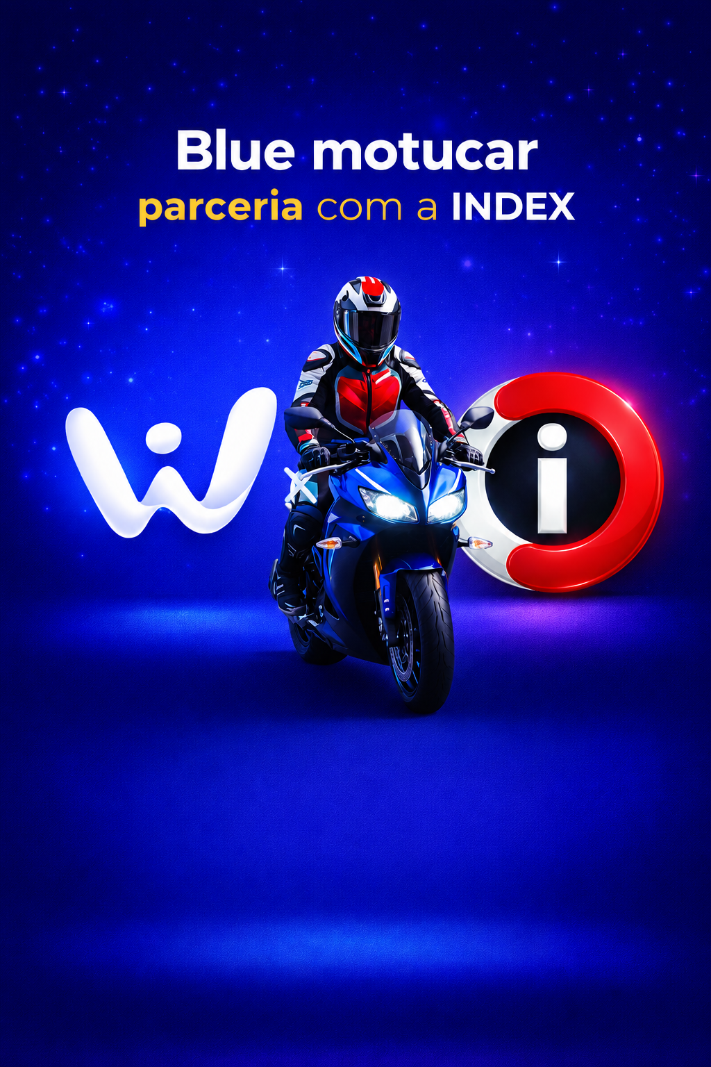 Blue Motucar parceria com a Index Finance